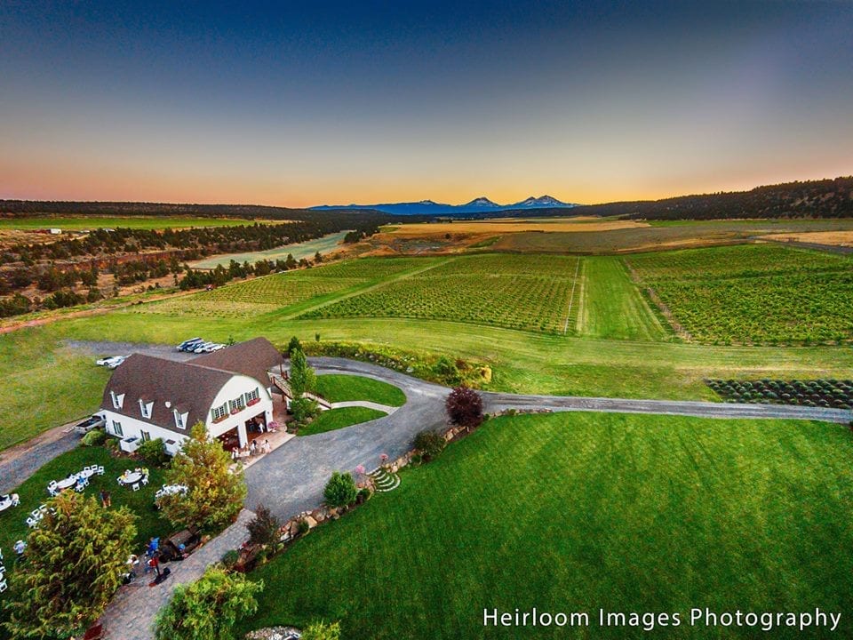 faith hope charity vineyards wine tasting central oregon