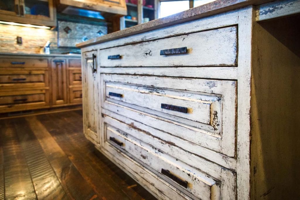Rustic Kitchen Cupboards