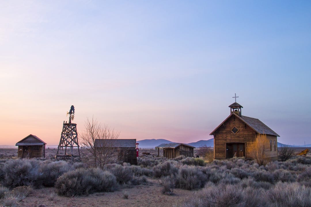 Day trip to Fort Rock Homestead Museum in the Oregon Outback near Bend, Oregon