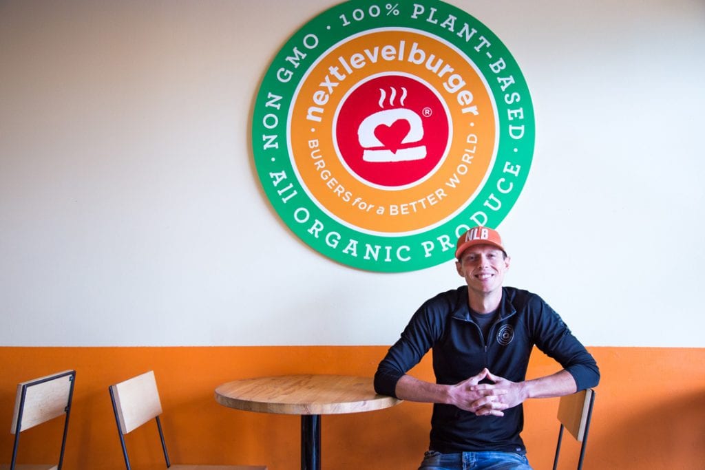 Next Level Burger owner Matt de Gruyter in Bend, Oregon