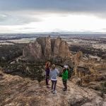 Day trip to Smith Rock in the fall from Bend, Oregon