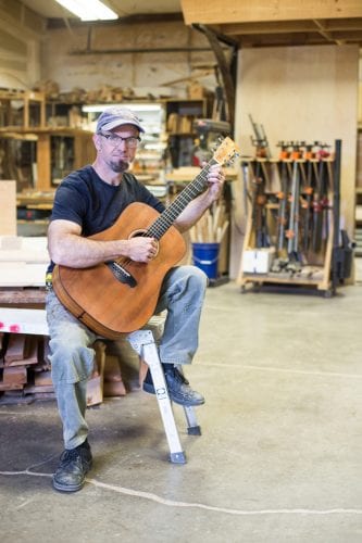 Will Nash of Nashwood is a woodworking artist in Bend, Oregon