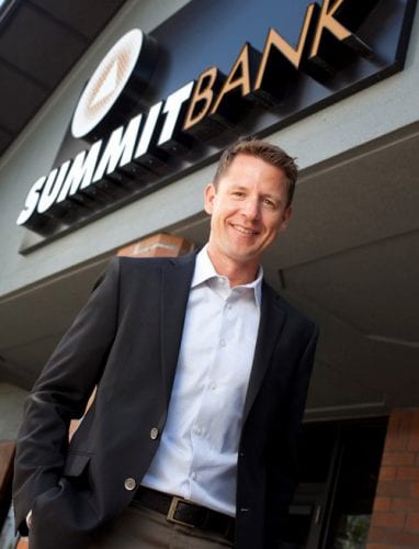 Summit Bank's Gary O'Connell in Bend, Oregon