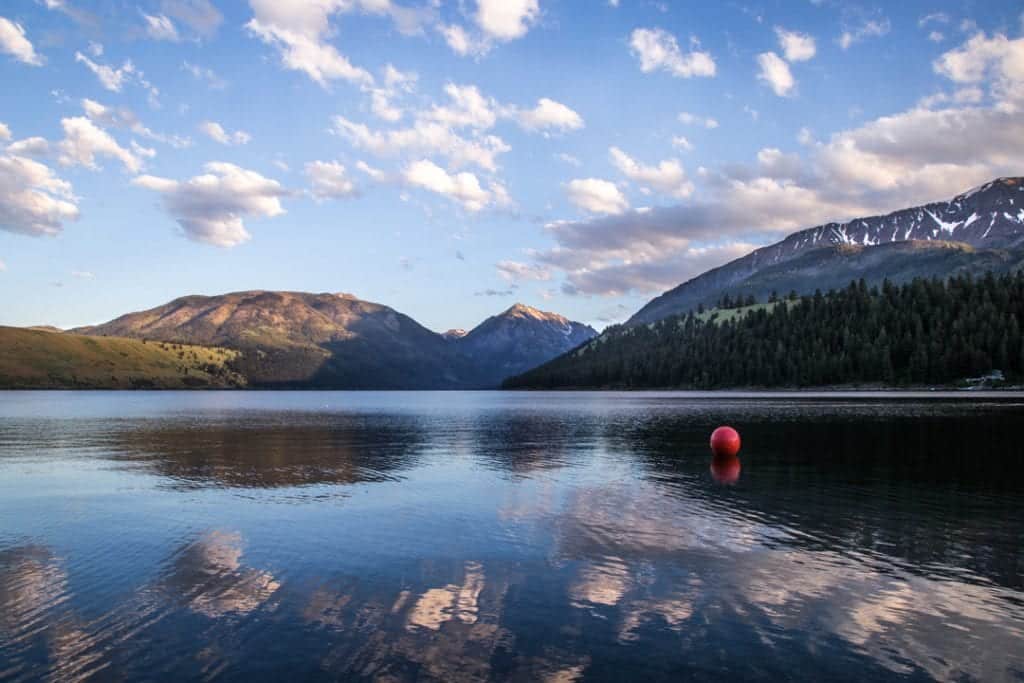 The Wallowa Mountains and Wallowa Lake