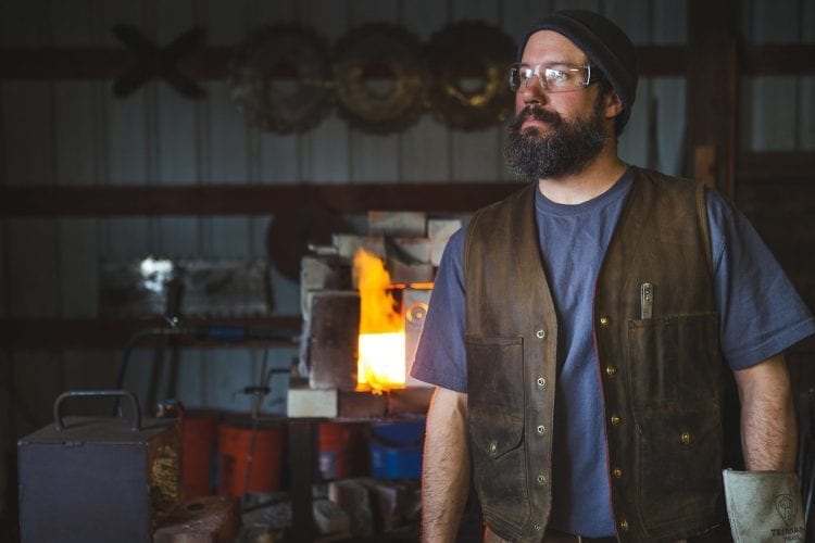 David Sowards Emmerd Blacksmith in Bend, Oregon