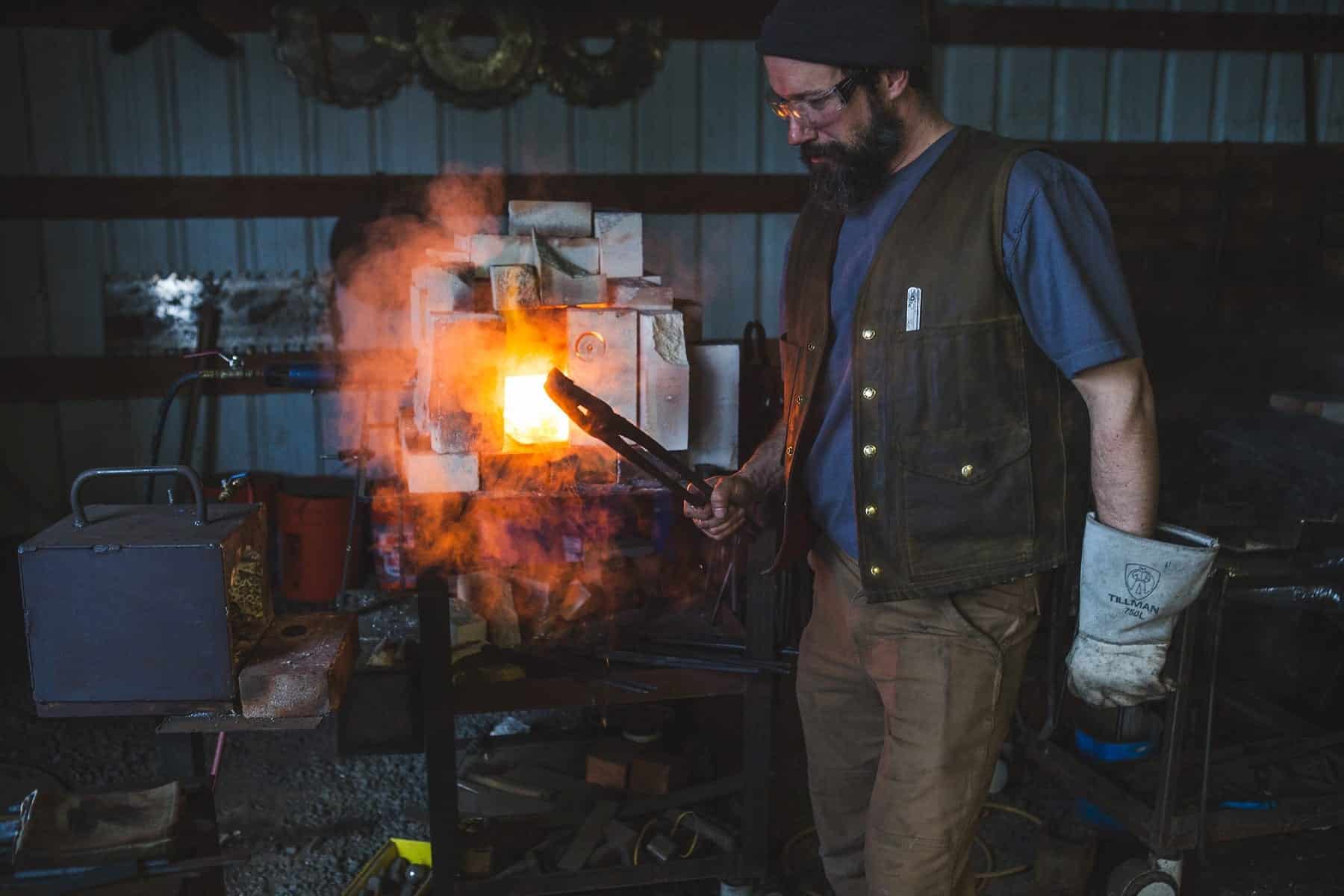 David Sowards Emmerd Blacksmith in Bend, Oregon