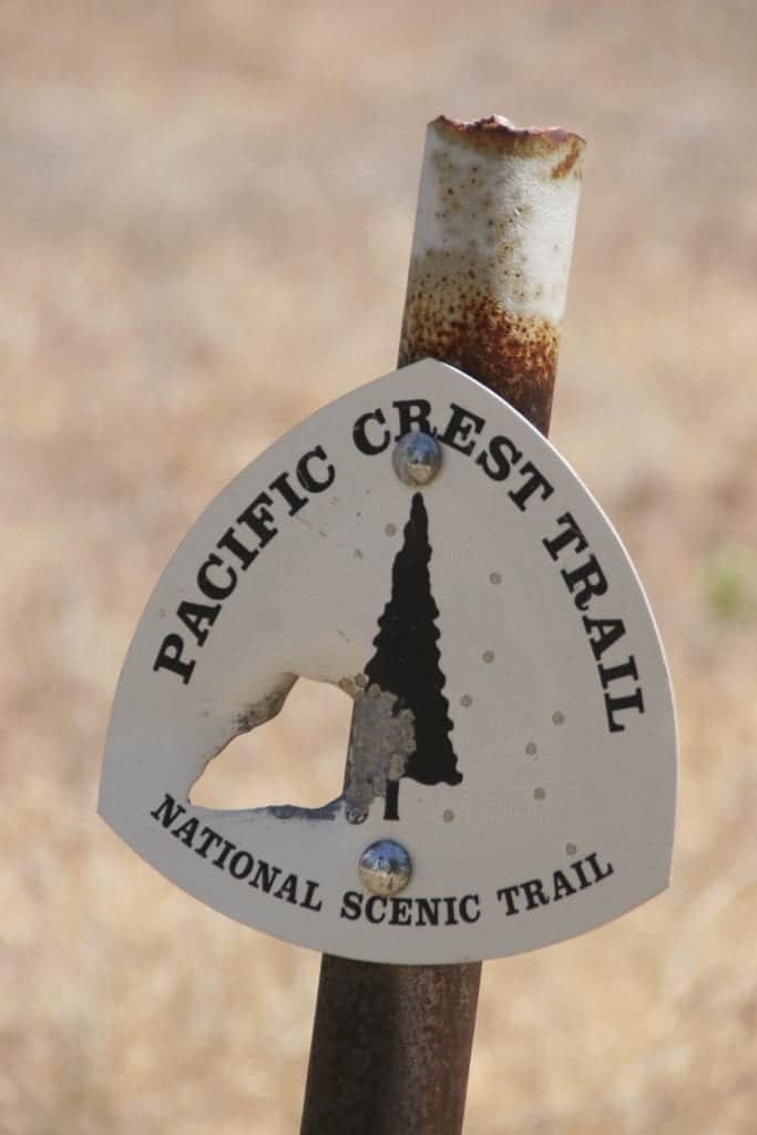 Pacific Crest Trail Sign