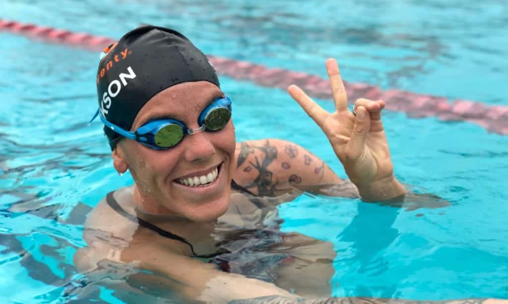 Triathlete Heather Jackson in Bend, Oregon