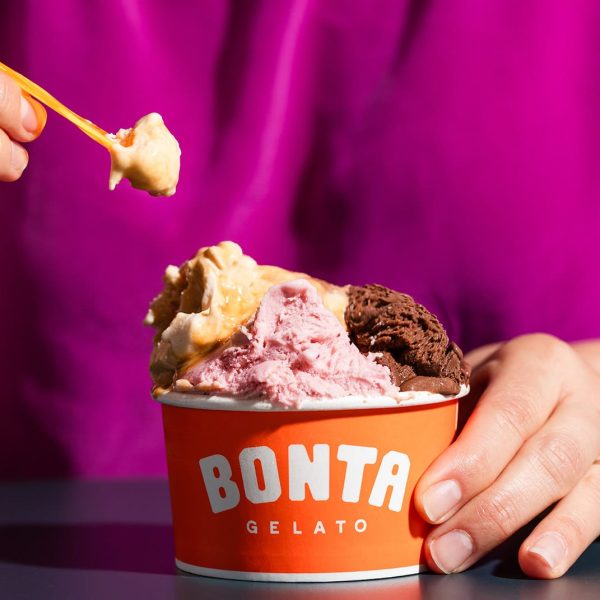 bowl of Bonta Gelato in Bend